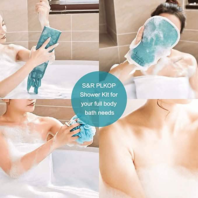 2-Pack: Exfoliating Body Scrubber Set DailySale