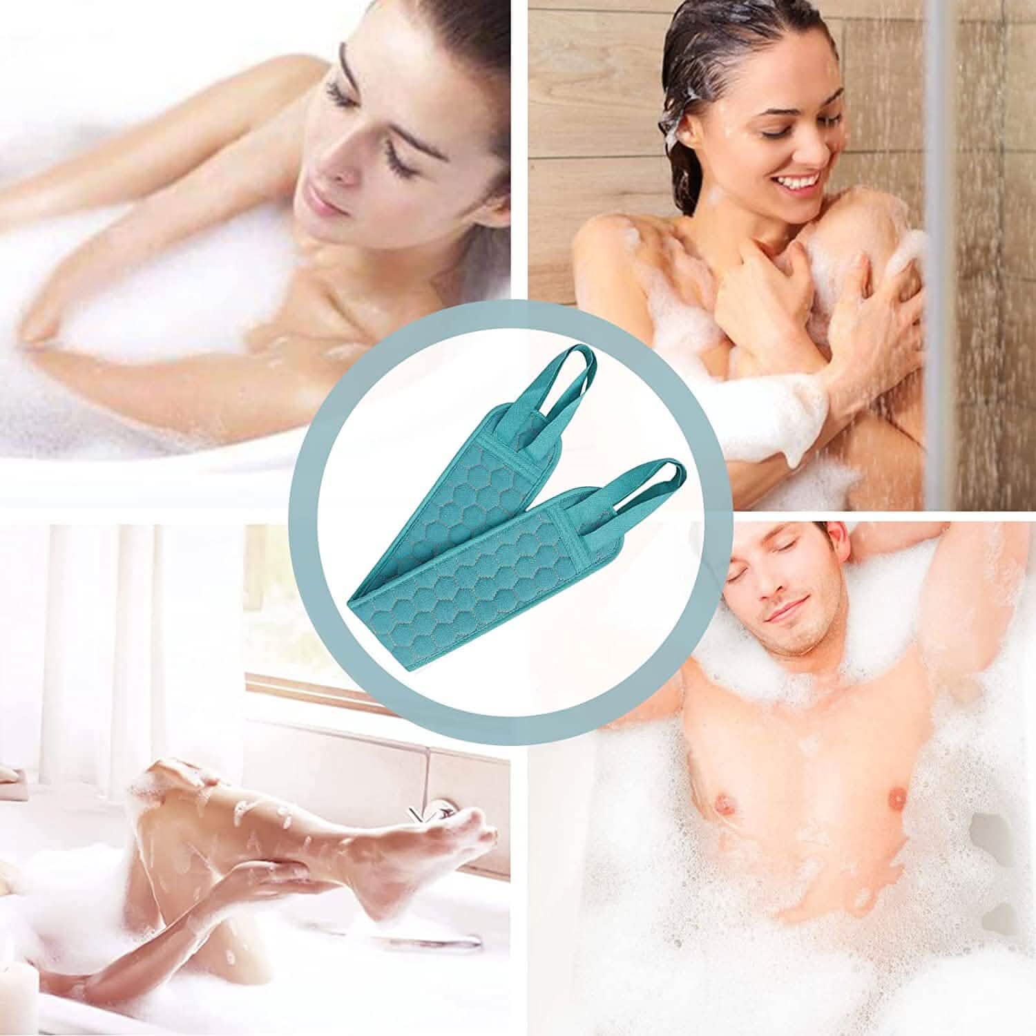 2-Pack: Exfoliating Body Scrubber Set DailySale
