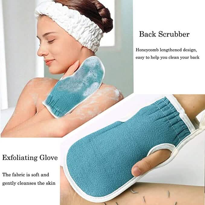 2-Pack: Exfoliating Body Scrubber Set DailySale