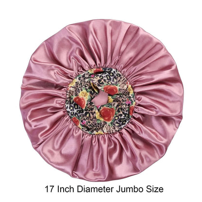 2-Pack: Extra Large Satin Bonnets for Sleeping DailySale