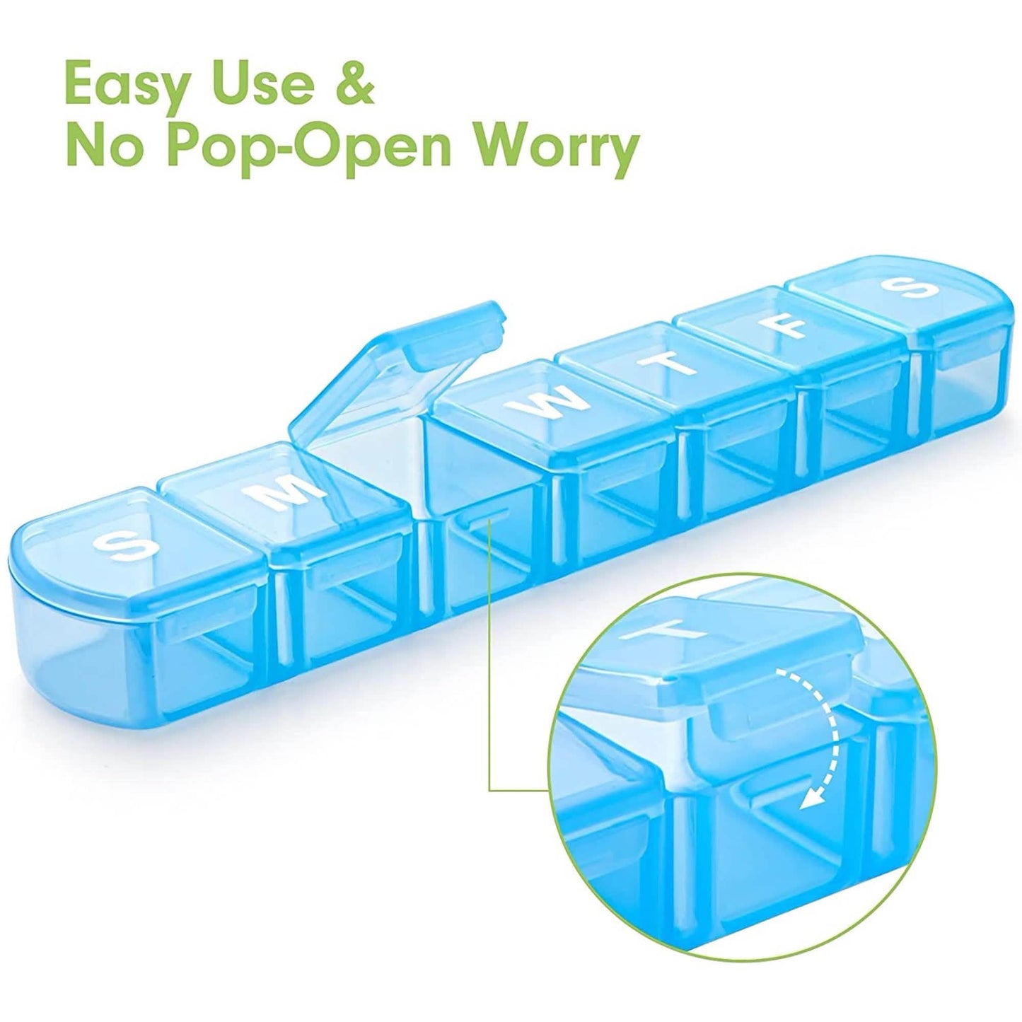 2-Pack: Extra Large Weekly Pill Organizer DailySale