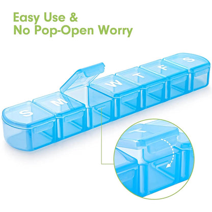 2-Pack: Extra Large Weekly Pill Organizer DailySale
