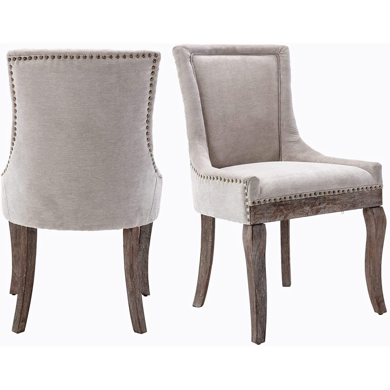 2-Pack: Fabric Upholstered Side Chairs Set DailySale