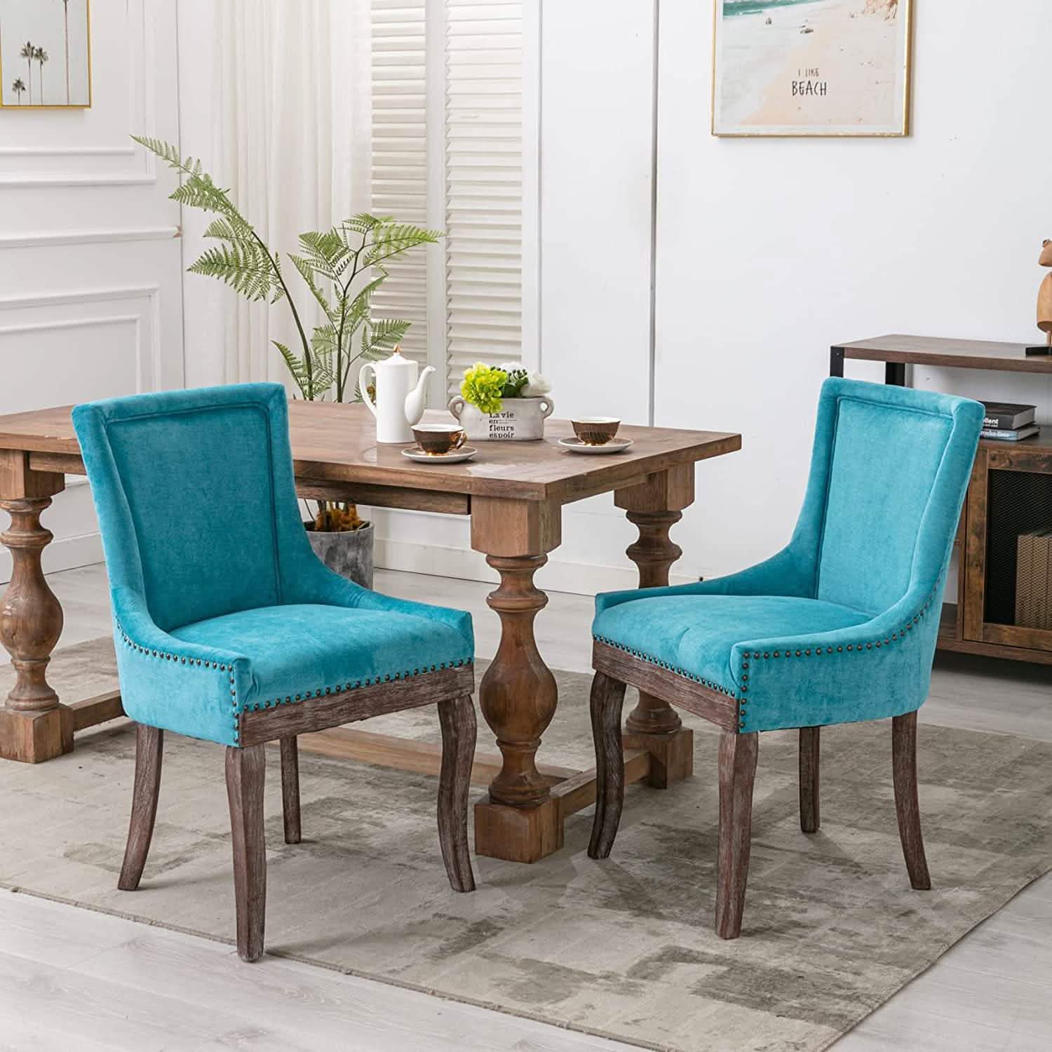 2-Pack: Fabric Upholstered Side Chairs Set DailySale