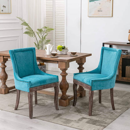 2-Pack: Fabric Upholstered Side Chairs Set DailySale