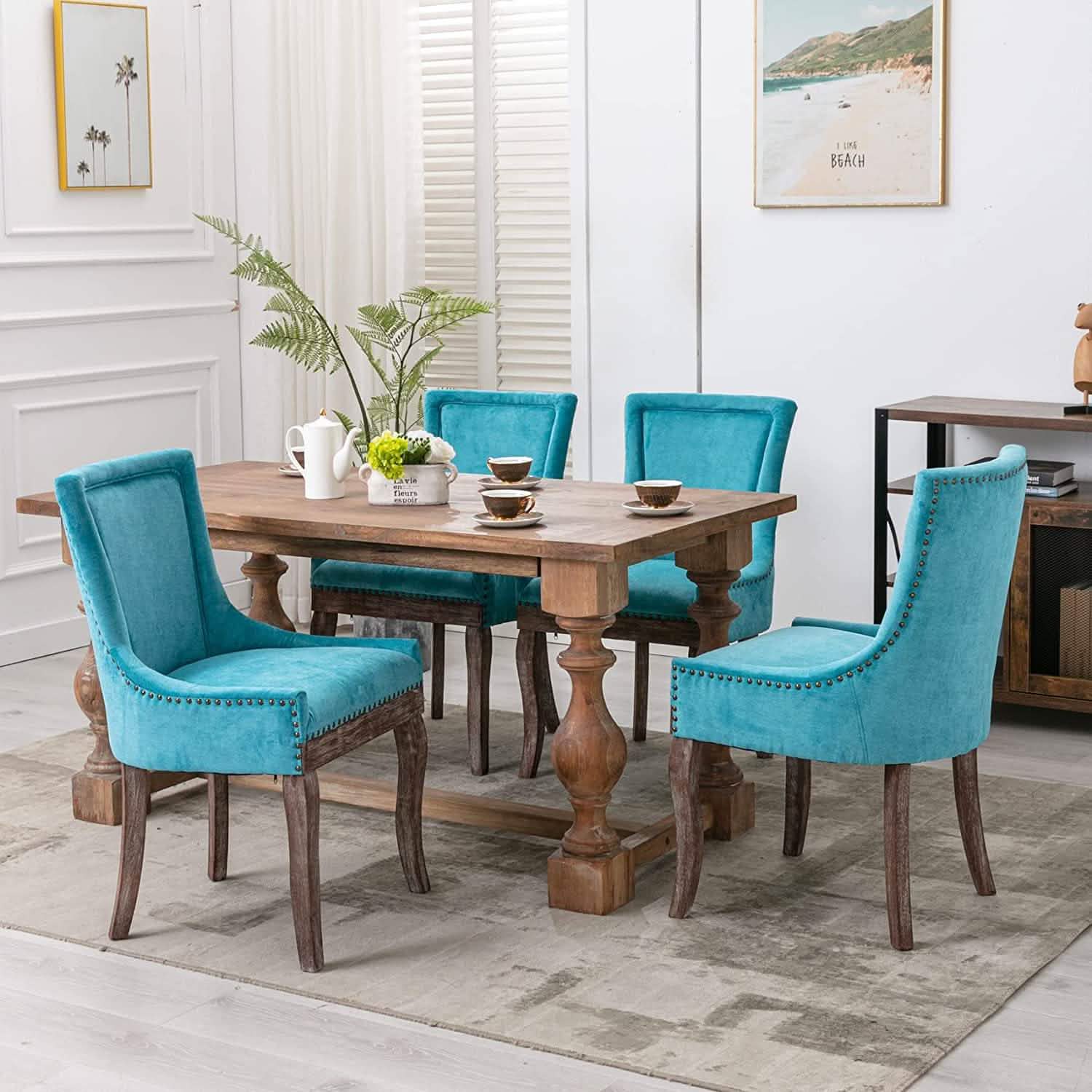 2-Pack: Fabric Upholstered Side Chairs Set DailySale