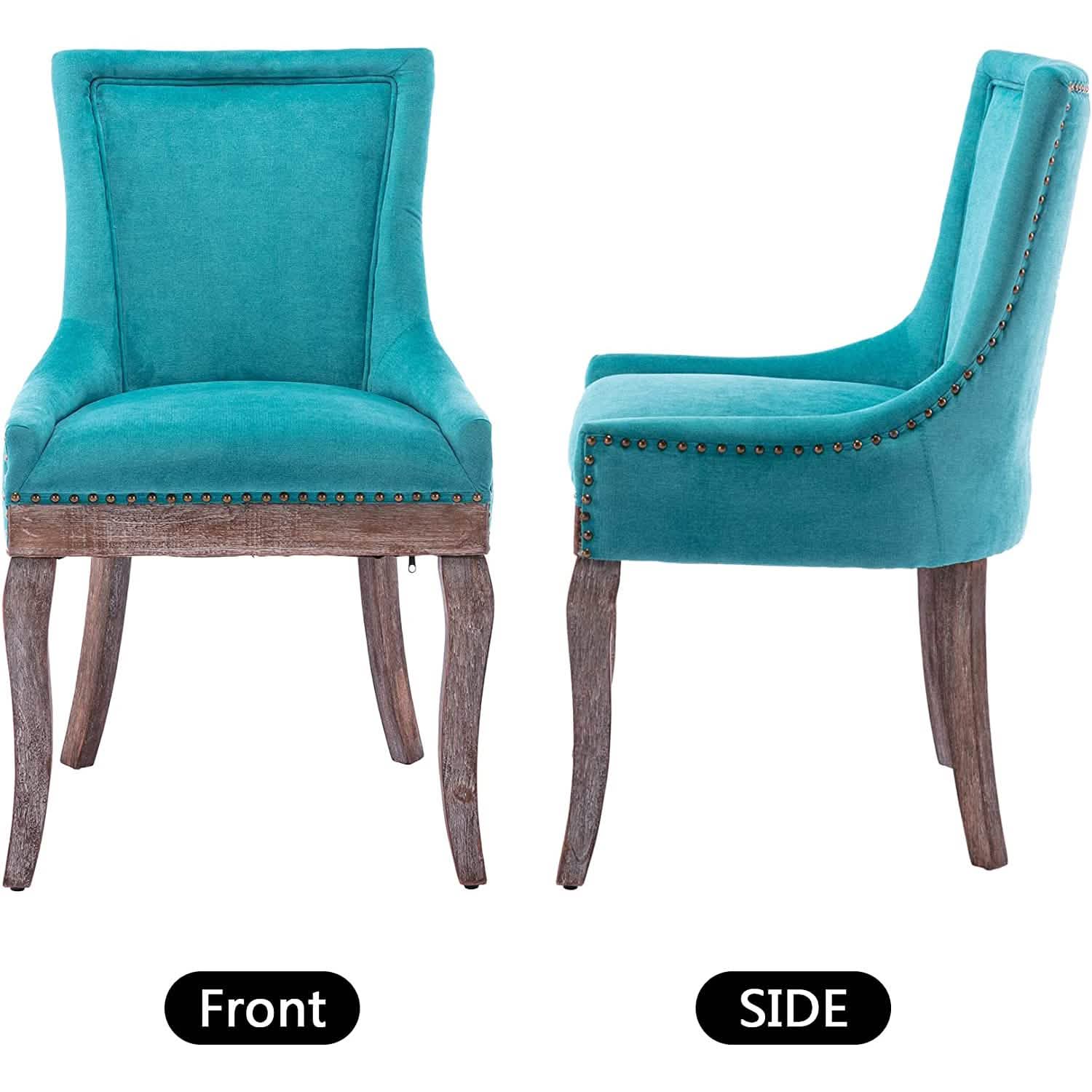 2-Pack: Fabric Upholstered Side Chairs Set DailySale
