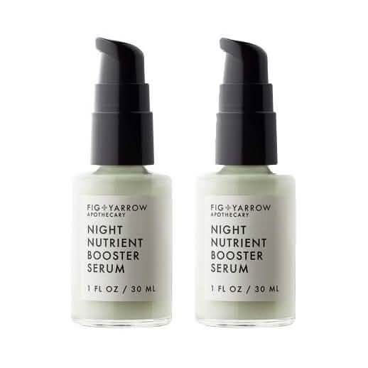 2-Pack: Fig+Yarrow Night Nutrients Booster Serum 1 FL OZ DailySale