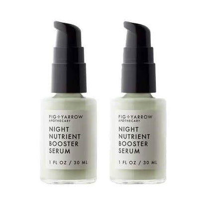 2-Pack: Fig+Yarrow Night Nutrients Booster Serum 1 FL OZ DailySale