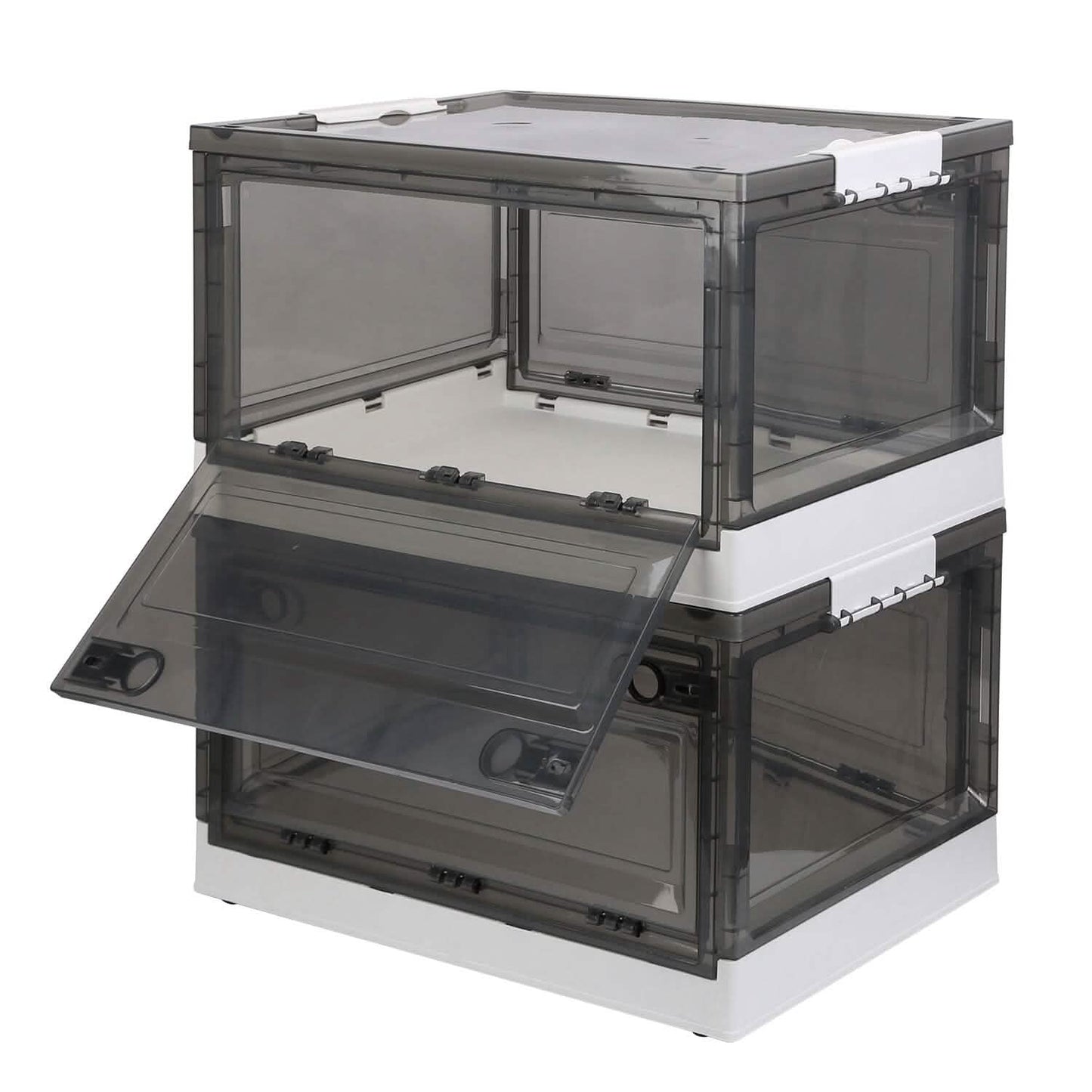 2-Pack: Foldable Storage Bins Collapsible Storage Box Organizer DailySale