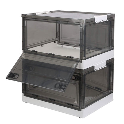 2-Pack: Foldable Storage Bins Collapsible Storage Box Organizer DailySale