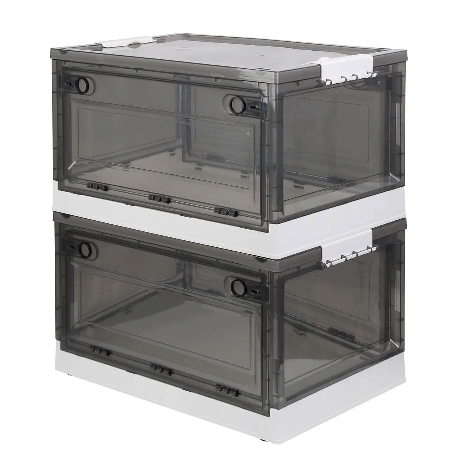 2-Pack: Foldable Storage Bins Collapsible Storage Box Organizer DailySale