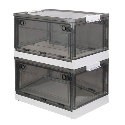 2-Pack: Foldable Storage Bins Collapsible Storage Box Organizer DailySale