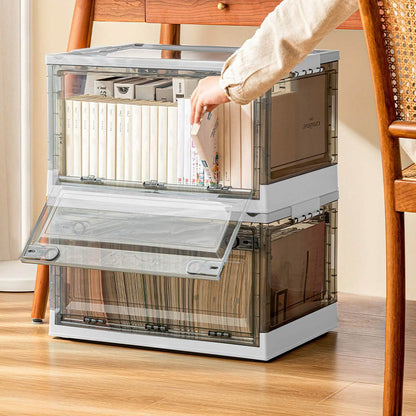 2-Pack: Foldable Storage Bins Collapsible Storage Box Organizer DailySale