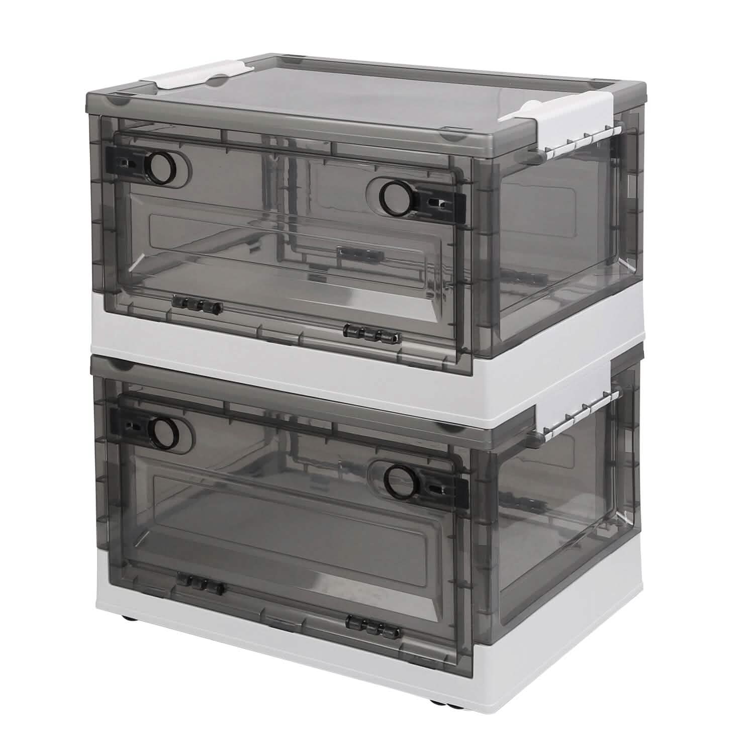 2-Pack: Foldable Storage Bins Collapsible Storage Box Organizer DailySale
