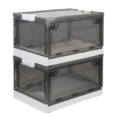 2-Pack: Foldable Storage Bins Collapsible Storage Box Organizer DailySale