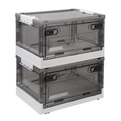 2-Pack: Foldable Storage Bins Collapsible Storage Box Organizer DailySale