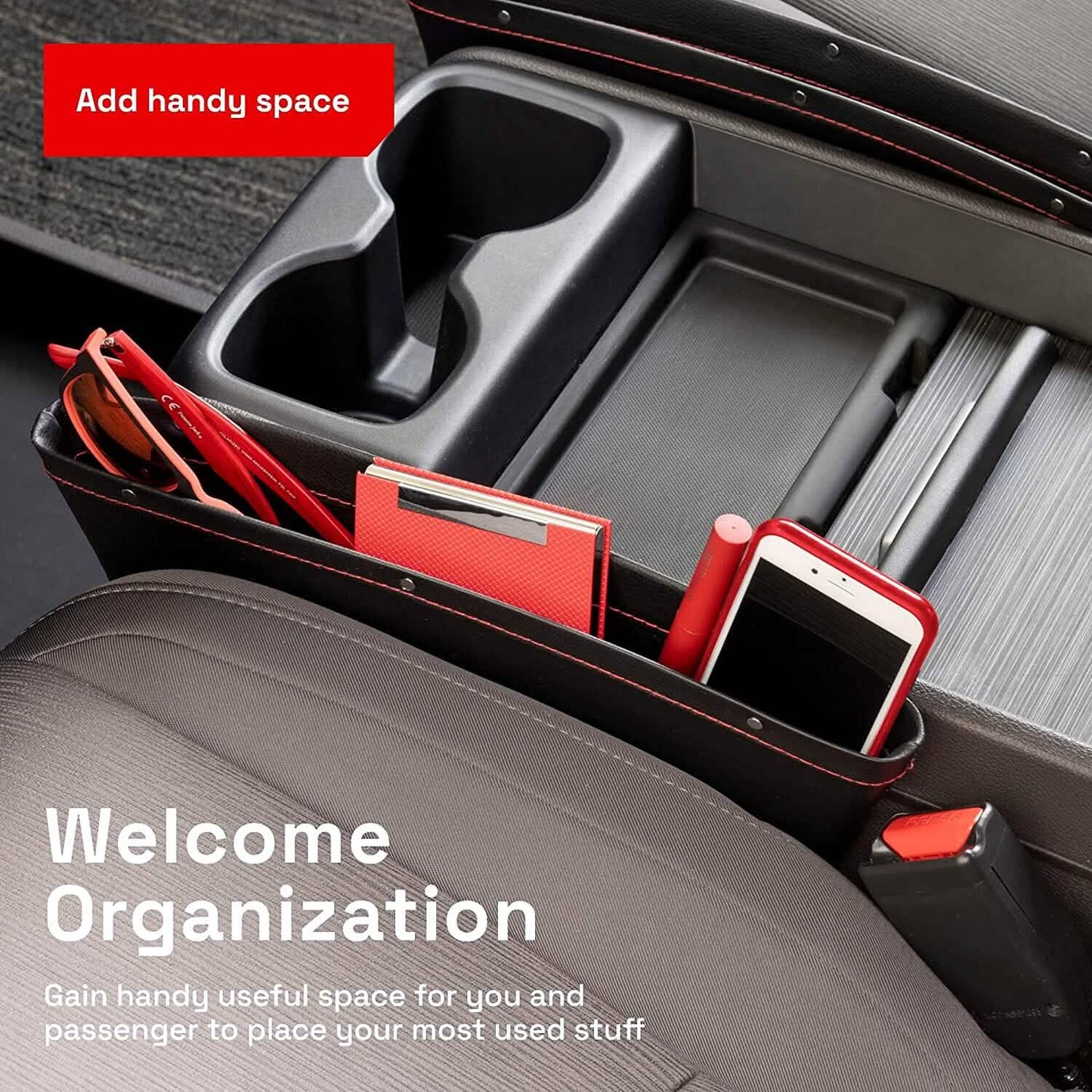 2-Pack: Gap Filler Car Seat Organizer DailySale