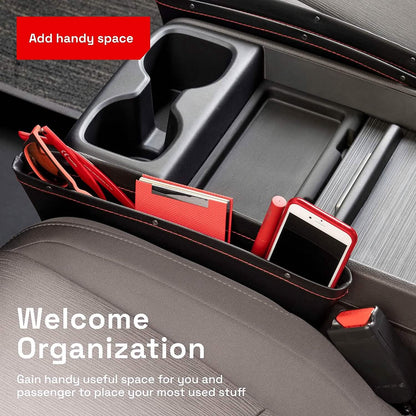 2-Pack: Gap Filler Car Seat Organizer DailySale