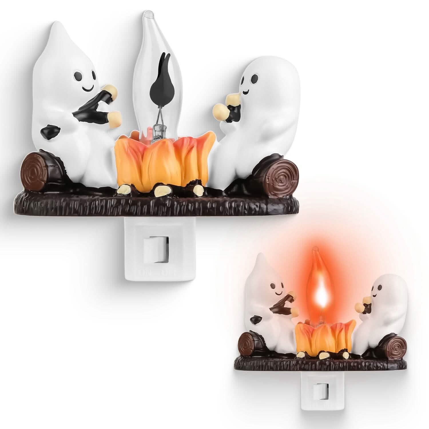 2-Pack: Ghost Campfire Flickering Flame Night DailySale