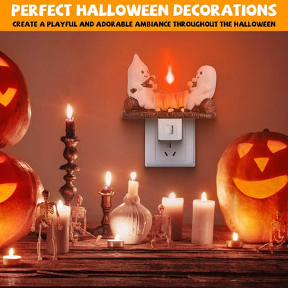 2-Pack: Ghost Campfire Flickering Flame Night DailySale