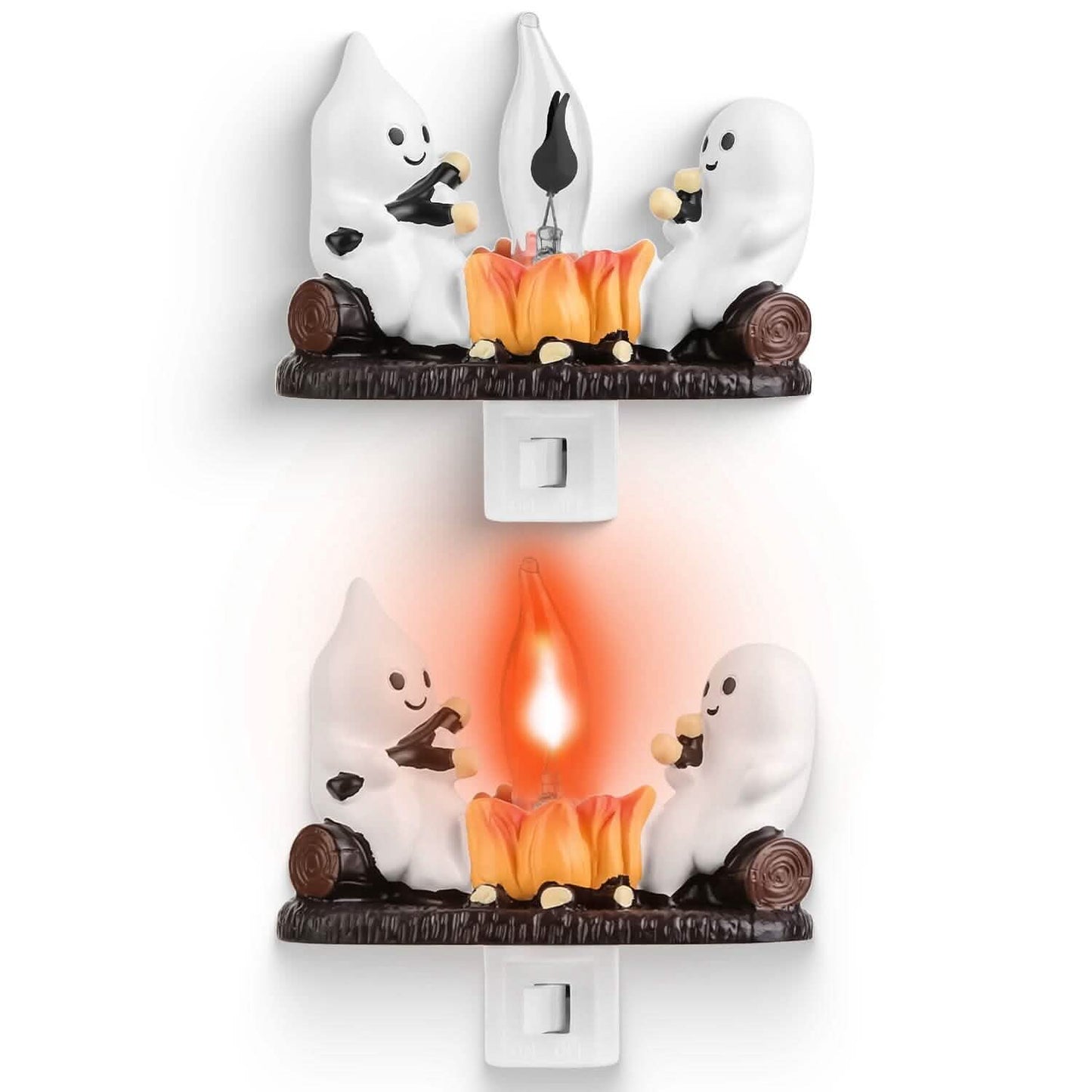 2-Pack: Ghost Campfire Flickering Flame Night DailySale