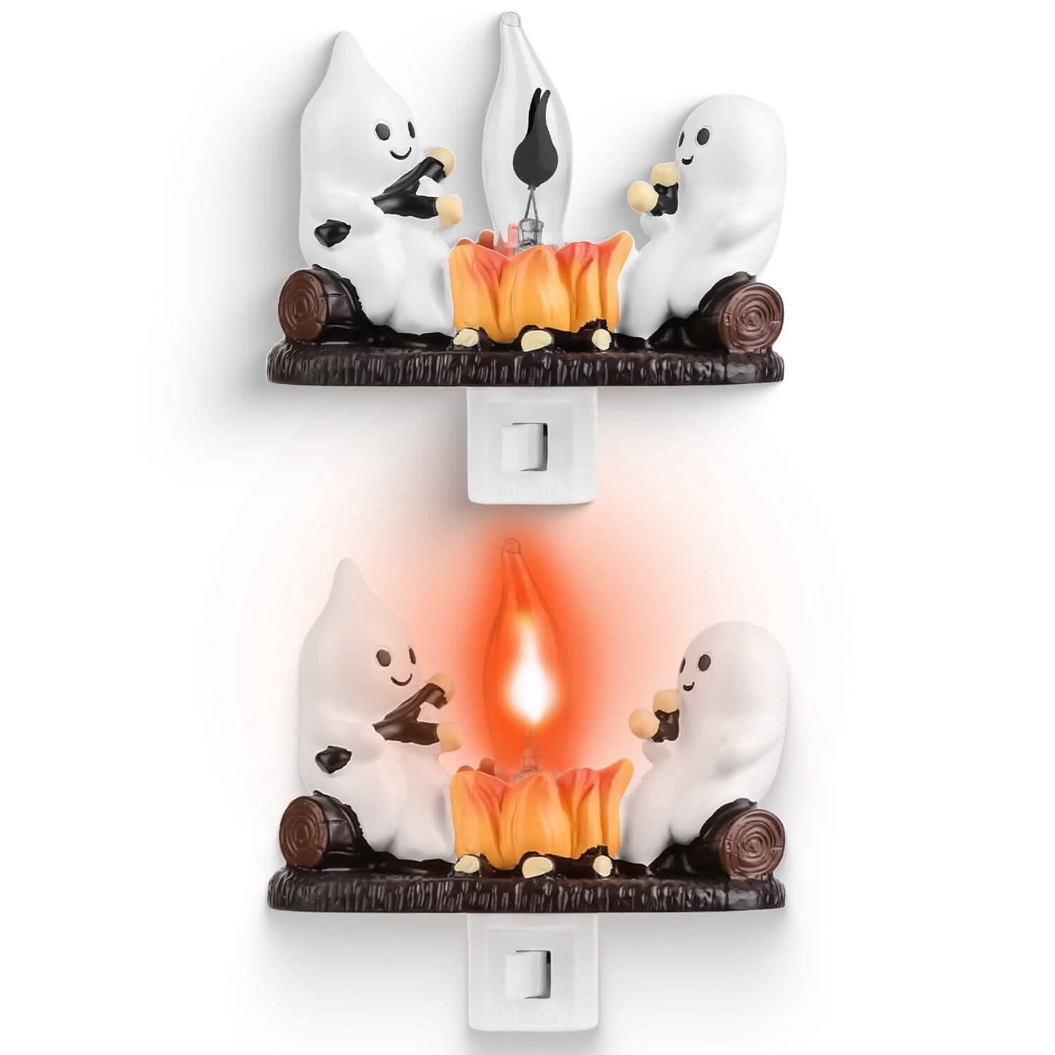 2-Pack: Ghost Campfire Flickering Flame Night DailySale