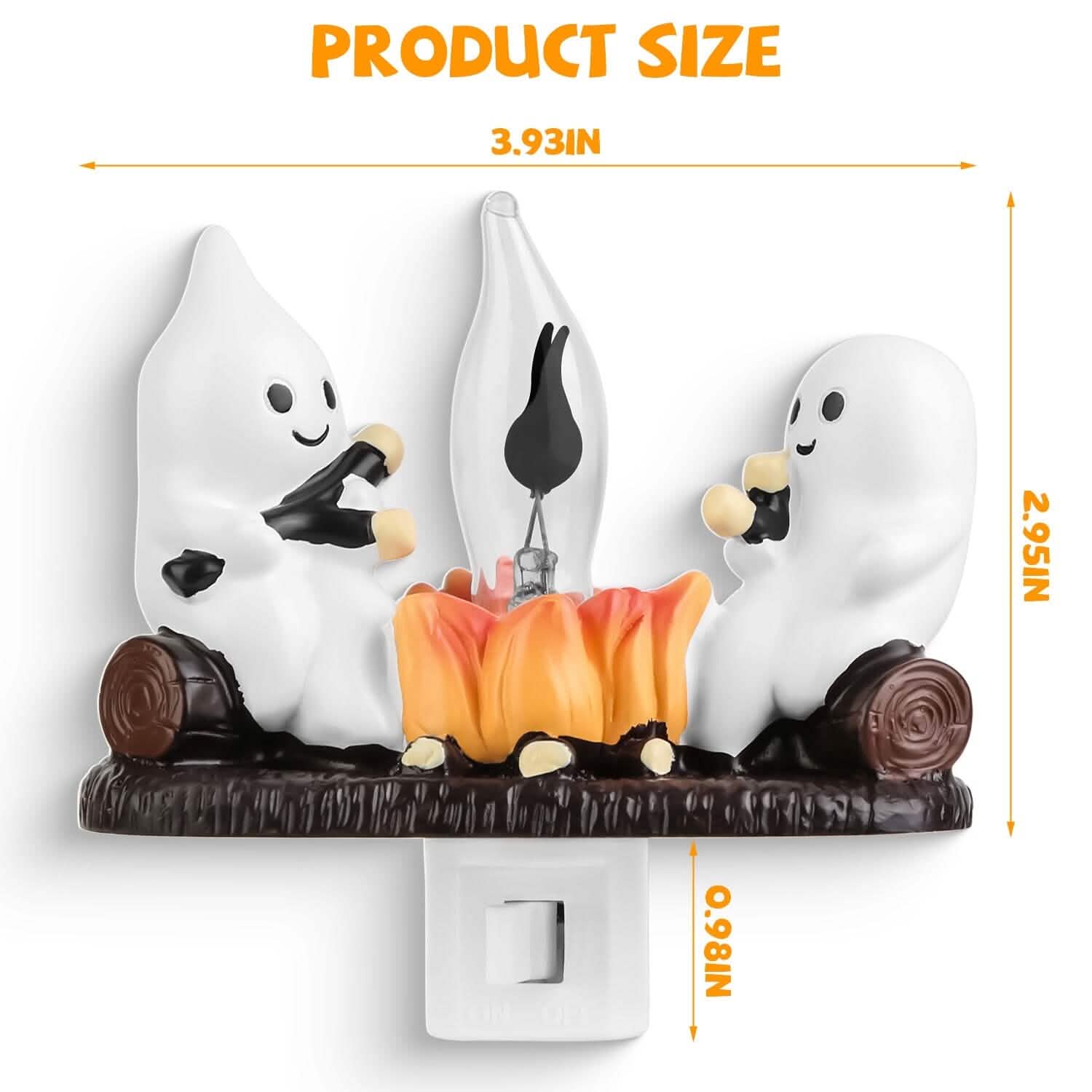 2-Pack: Ghost Campfire Flickering Flame Night DailySale