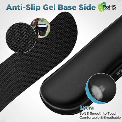 2-Pack: Gimars Upgrade Enlarge Gel Memory Foam Set Keyboard Wrist Rest Pad DailySale