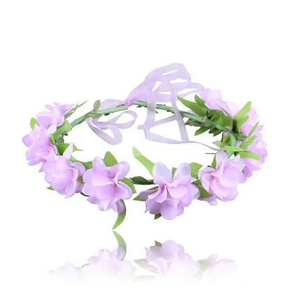 2-Pack: Girl's Floral Style Polyester Hair Accessories DailySale