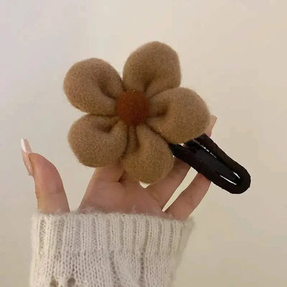 2-Pack: Gorgeous Plush Flower Hairpin DailySale