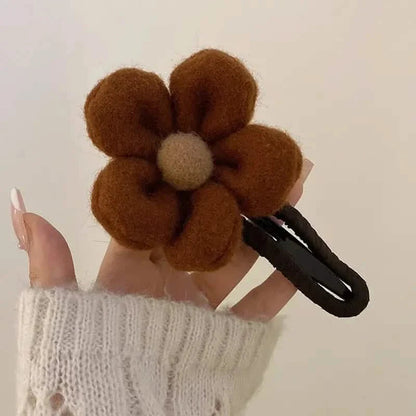 2-Pack: Gorgeous Plush Flower Hairpin DailySale