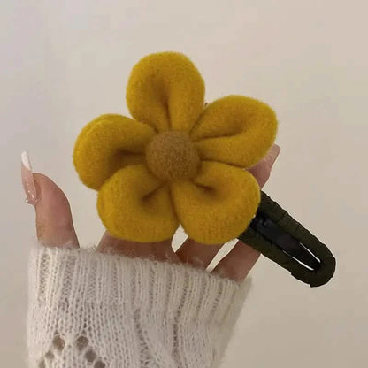 2-Pack: Gorgeous Plush Flower Hairpin DailySale
