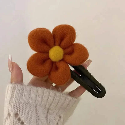 2-Pack: Gorgeous Plush Flower Hairpin DailySale