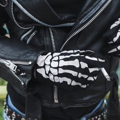 2-Pack: Halloween Special Glow In The Dark Gloves DailySale