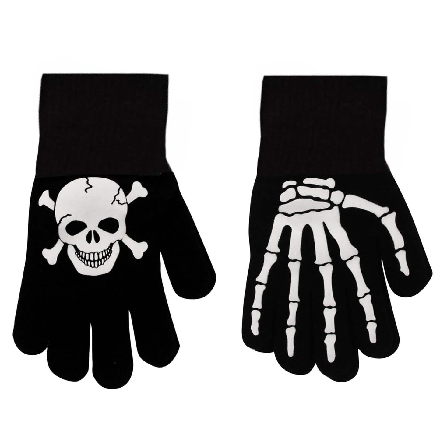 2-Pack: Halloween Special Glow In The Dark Gloves DailySale
