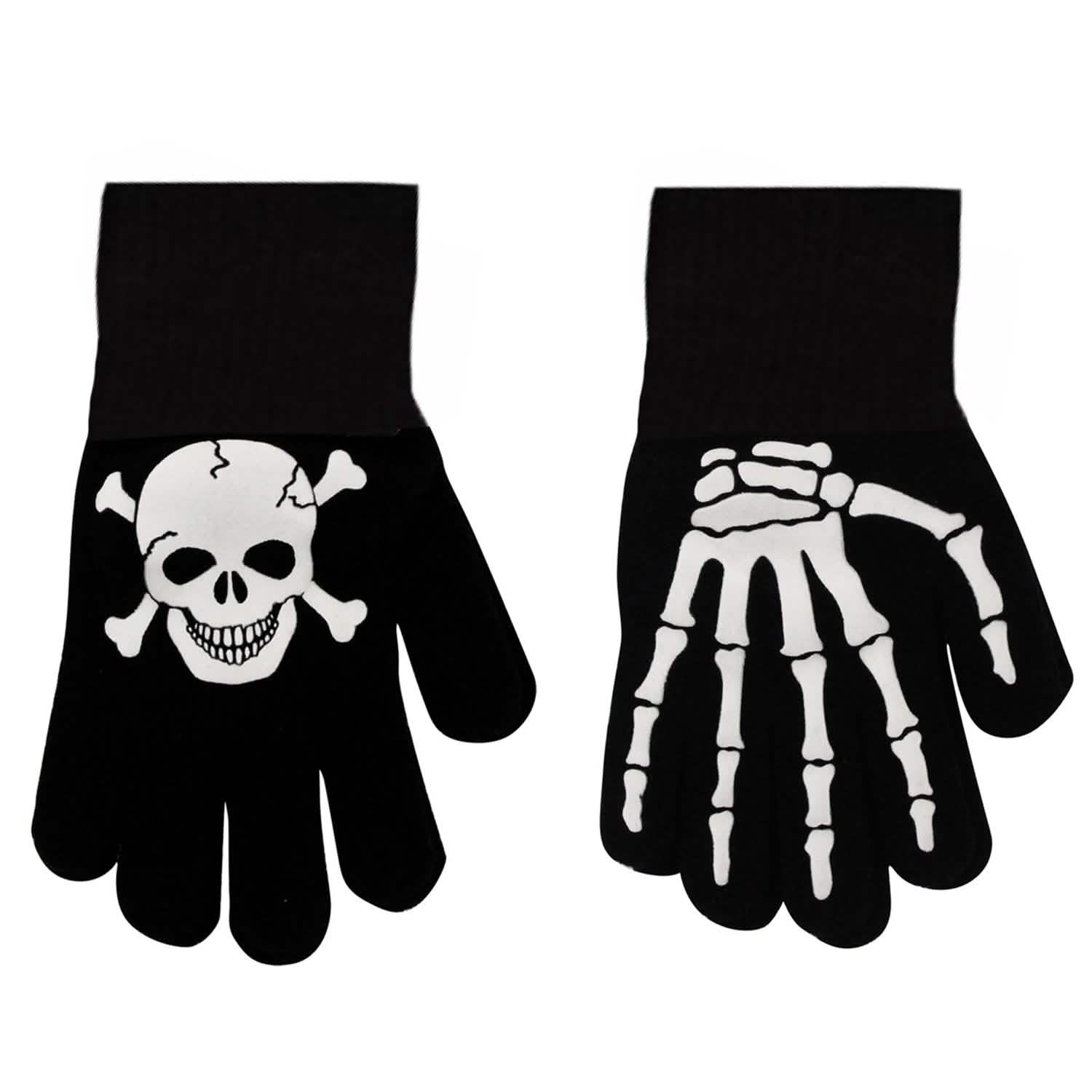 2-Pack: Halloween Special Glow In The Dark Gloves DailySale