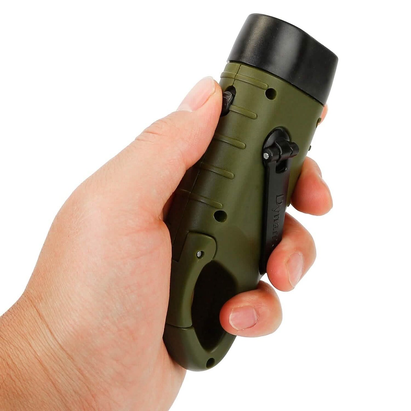 2-Pack: Hand Crank Solar Powered Flashlight DailySale
