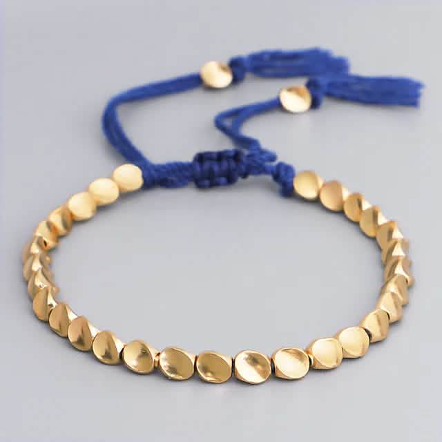 2-Pack: Handmade Copper Bead Bracelet DailySale