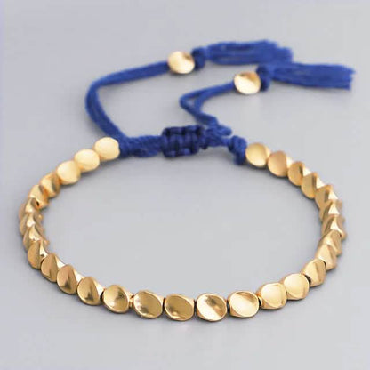 2-Pack: Handmade Copper Bead Bracelet DailySale