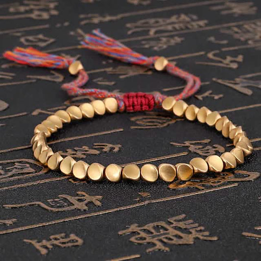 2-Pack: Handmade Copper Bead Bracelet DailySale