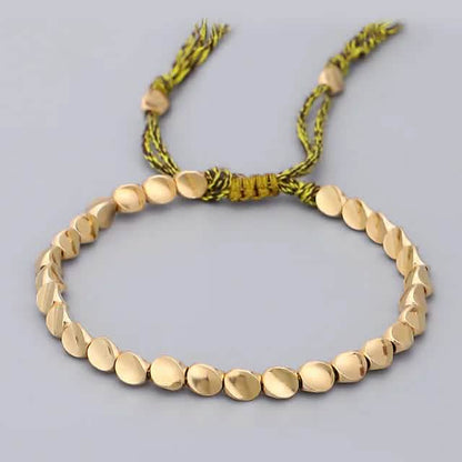 2-Pack: Handmade Copper Bead Bracelet DailySale