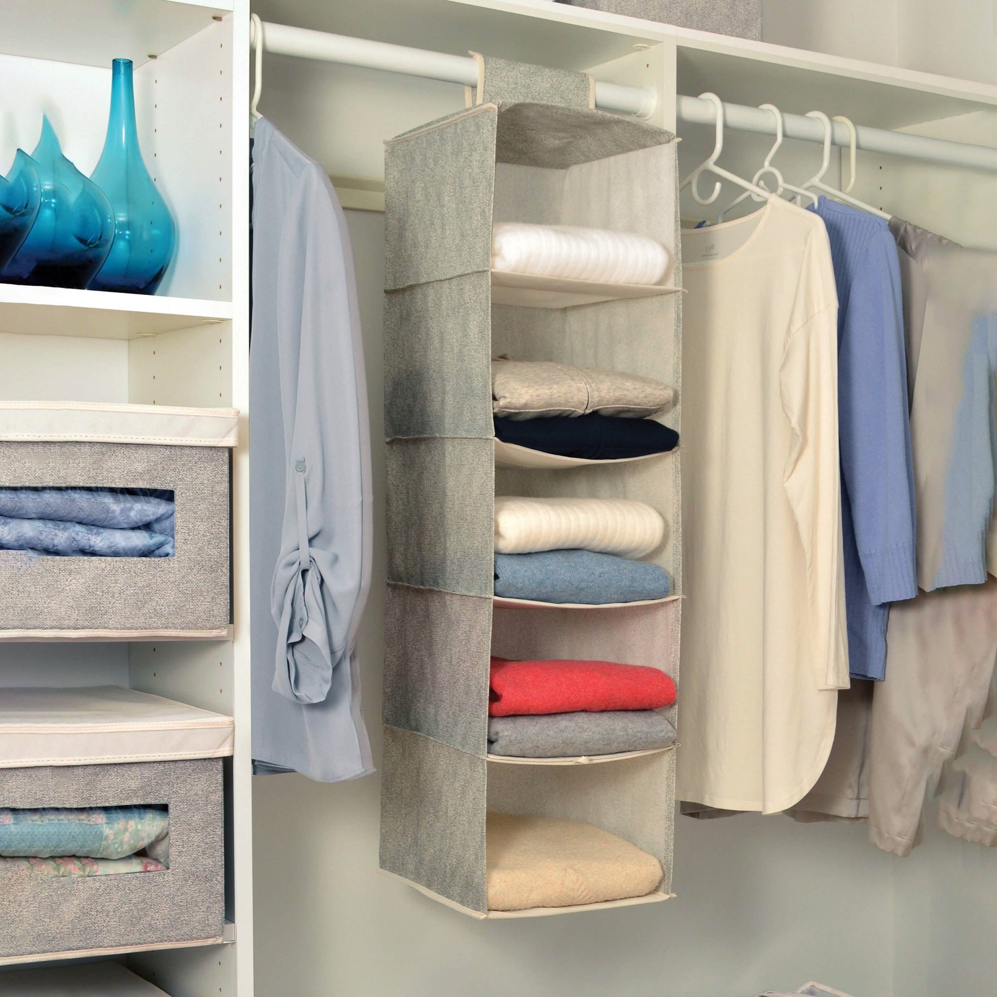 2-Pack: Hanging Closet Organizer DailySale