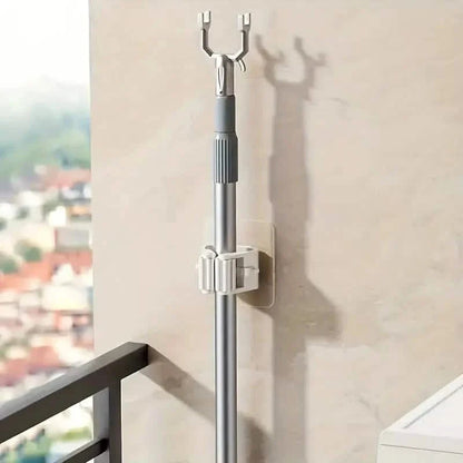2-Pack: Hanging Mop Storage Rack with Buckle DailySale
