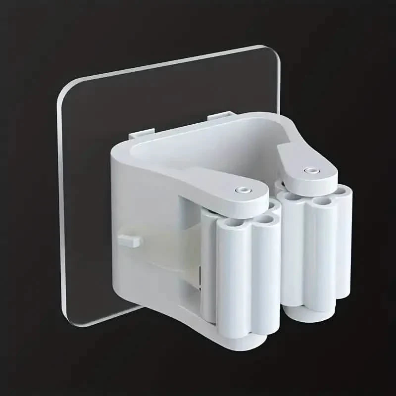 2-Pack: Hanging Mop Storage Rack with Buckle DailySale
