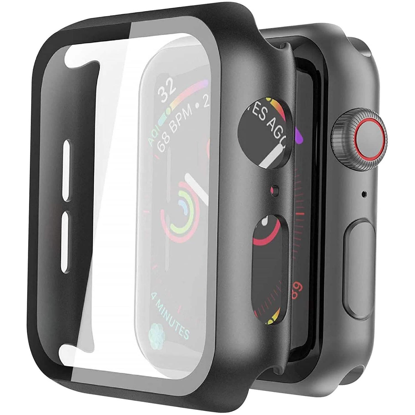 2-Pack: Hard PC Case with Tempered Glass Screen Protector DailySale
