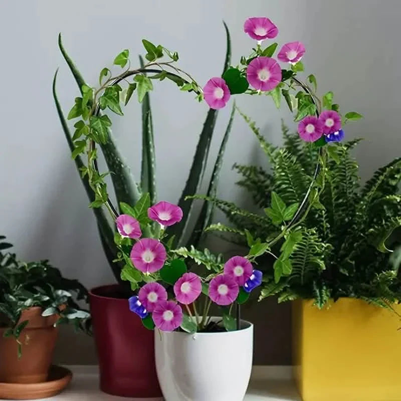 2-Pack: Heart-Shaped Plant Support Stake DailySale