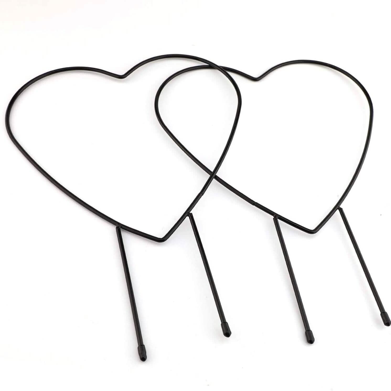2-Pack: Heart-Shaped Plant Support Stake DailySale