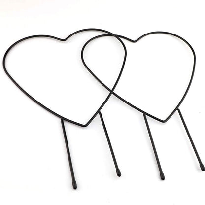 2-Pack: Heart-Shaped Plant Support Stake DailySale