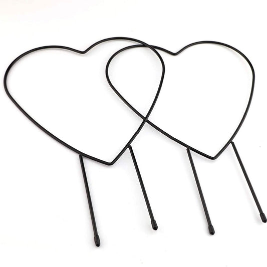 2-Pack: Heart-Shaped Plant Support Stake DailySale